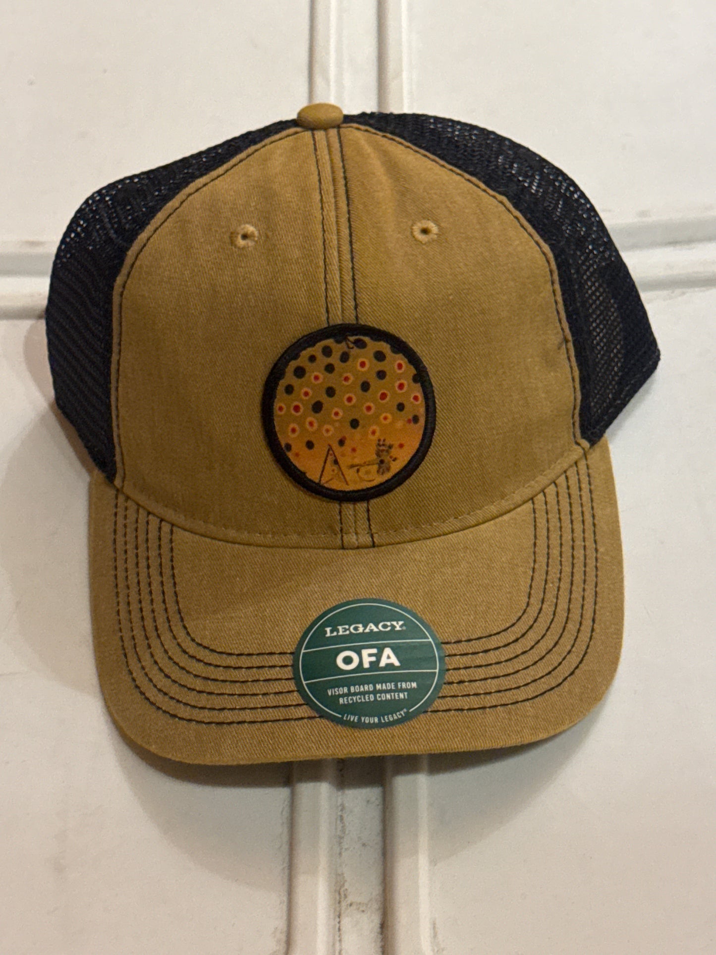 North Fly Apparel Brown Trout Patch hat