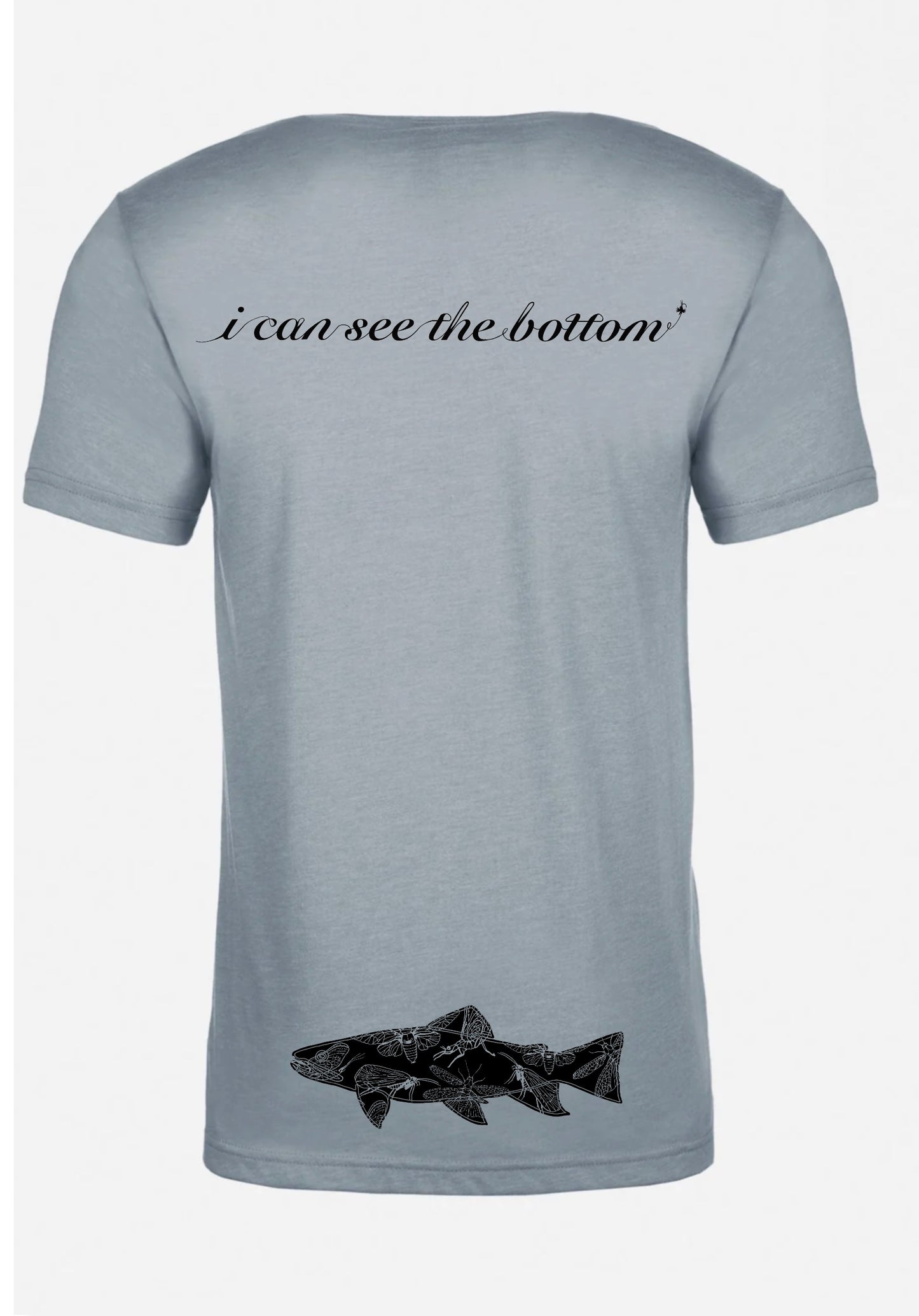 North Fly Premium Tshirt - No fish - I can see the bottom