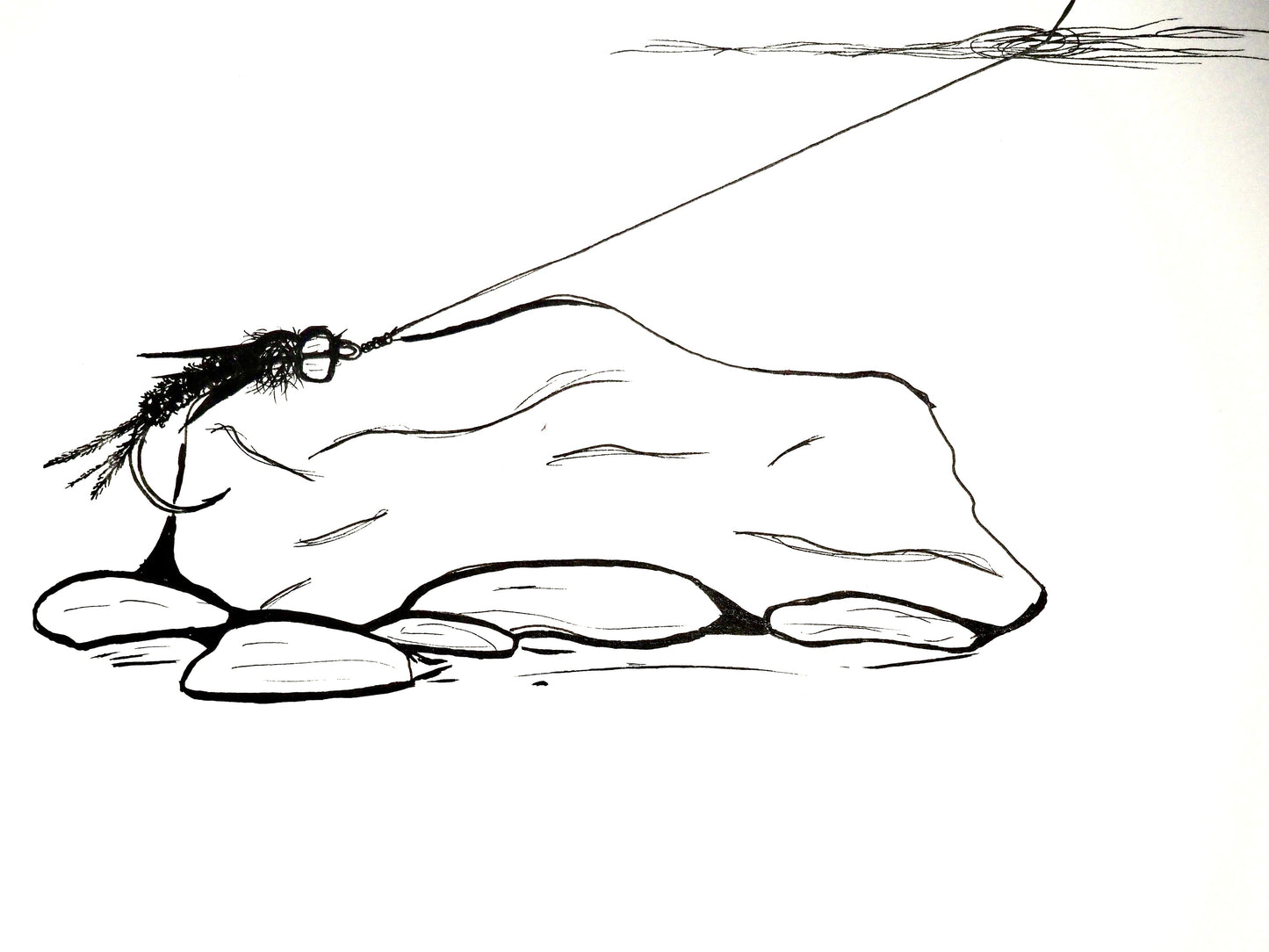 North Fly Hung Up Premium Tee