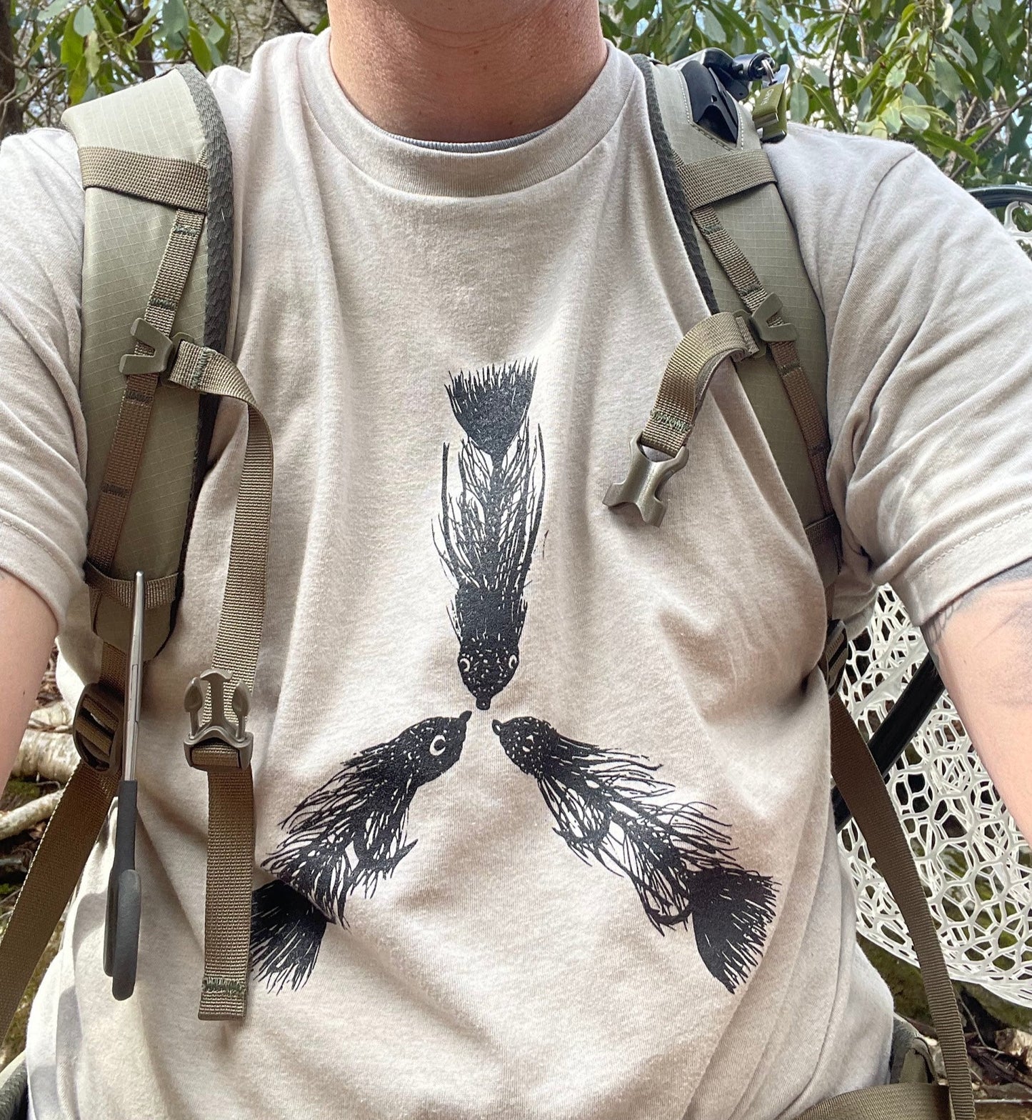 North Fly Tri-Streamer Premium Tee