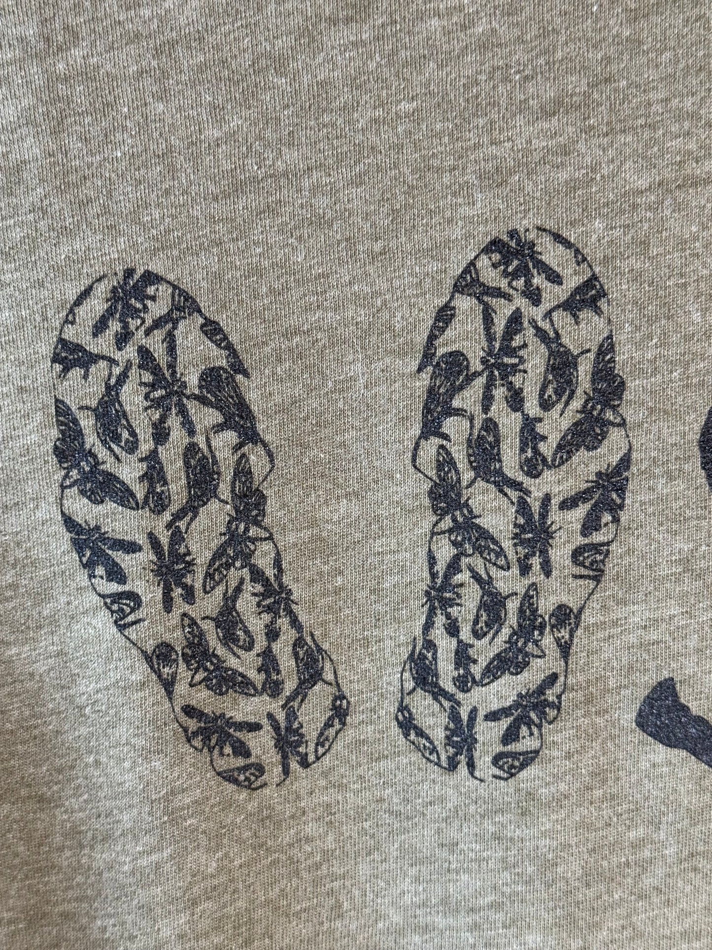 North Fly Premium Tshirt - Boot Prints Suck