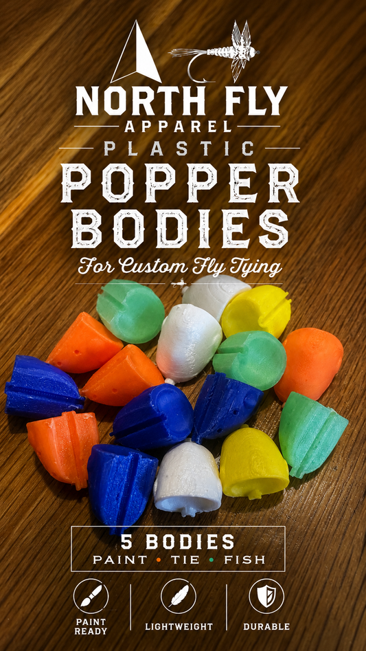 North Fly Popper Bodies