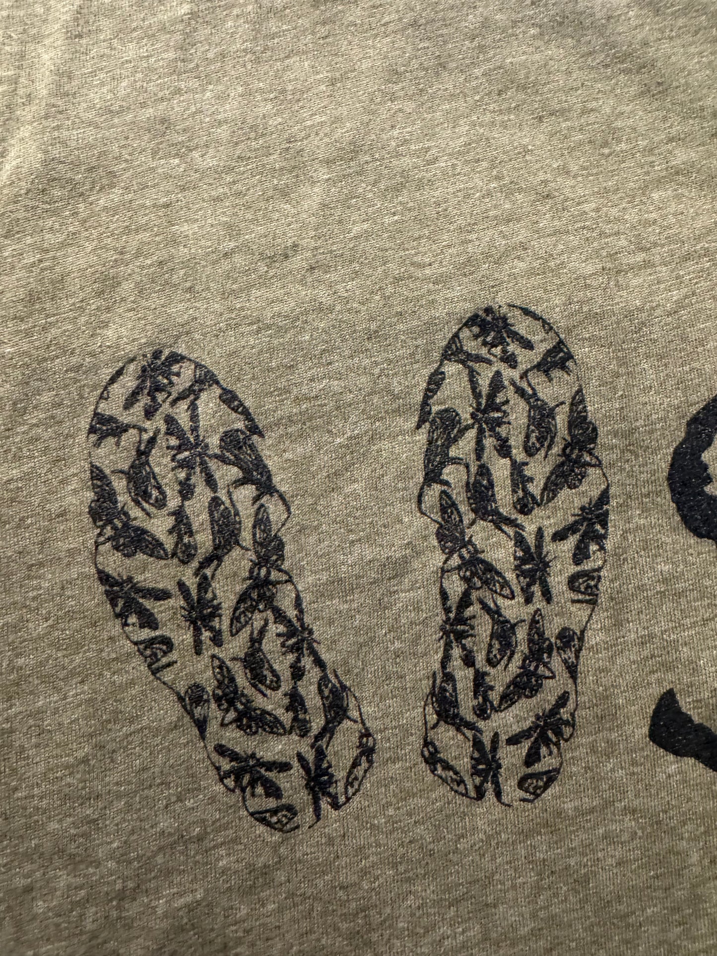 North Fly Premium Tshirt - Boot Prints Suck