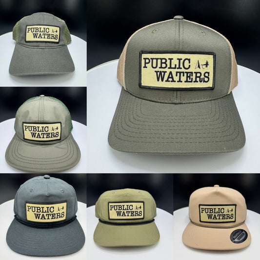 North Fly Apparel Public Waters Patch hat